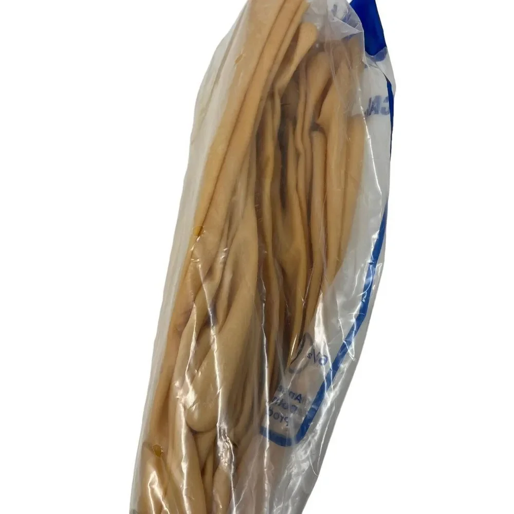 Pack Of 12 Pair‎ Ansell 392 Unlined Size 7 Natural Latex Utility Glove